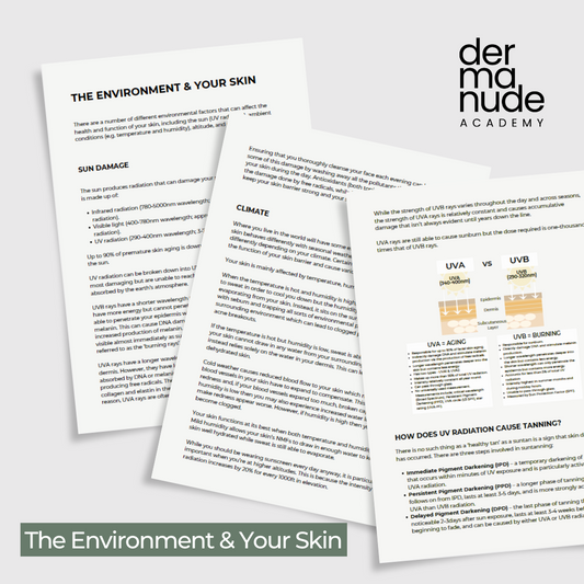 The Environment & Your Skin - E-Books